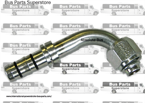 Bus AC Fitting FTG 90 #10 FOR X #12 EZ CLIP
